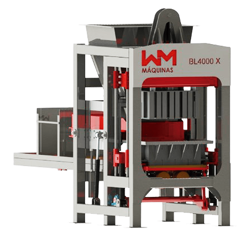 Máquina de Blocos e Pavers Automática BL4000X